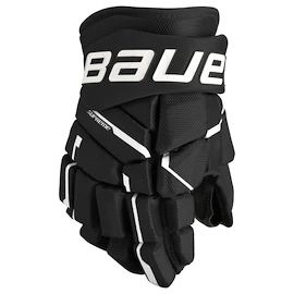 Eishockeyhandschuhe Bauer Supreme M5PRO Black/White Junior