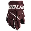 Eishockeyhandschuhe Bauer Supreme M5PRO Maroon Junior