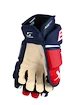 Eishockeyhandschuhe Bauer Supreme M5PRO Navy/Red/White Senior