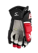 Eishockeyhandschuhe Bauer Supreme MACH Black/Red Intermediate