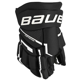 Eishockeyhandschuhe Bauer Supreme Mach Black/White Bambini (Youth)
