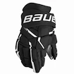 Eishockeyhandschuhe Bauer Supreme MACH Black/White Intermediate