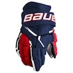 Eishockeyhandschuhe Bauer Supreme MACH Navy/Red/White Senior