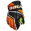 Eishockeyhandschuhe Bauer Vapor 3X Black/Orange Junior