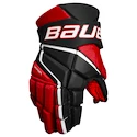 Eishockeyhandschuhe Bauer Vapor 3X Black/Red Intermediate