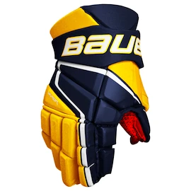 Eishockeyhandschuhe Bauer Vapor 3X Navy/Gold Senior