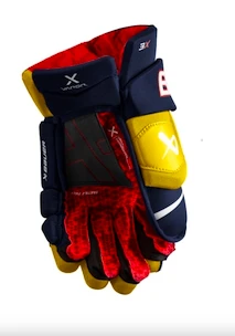 Eishockeyhandschuhe Bauer Vapor 3X Navy/Gold Senior 15 Zoll