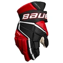 Eishockeyhandschuhe Bauer Vapor 3X PRO Black/Red Intermediate