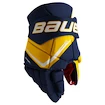 Eishockeyhandschuhe Bauer Vapor FLY40 Navy/Gold Intermediate