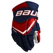 Eishockeyhandschuhe Bauer Vapor FLYLITE Navy/Red/White Intermediate