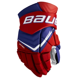 Eishockeyhandschuhe Bauer Vapor FLYLITE Royal/Red/White Senior