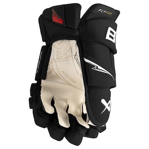 Eishockeyhandschuhe Bauer Vapor FLYPRO Black/White Intermediate