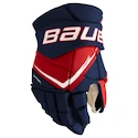 Eishockeyhandschuhe Bauer Vapor FLYPRO Navy/Red/White Intermediate