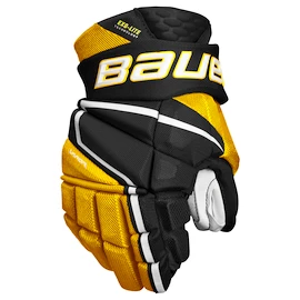 Eishockeyhandschuhe Bauer Vapor Hyperlite Black/Gold Junior