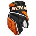 Eishockeyhandschuhe Bauer Vapor Hyperlite Black/Orange Junior