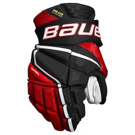 Eishockeyhandschuhe Bauer Vapor Hyperlite Black/Red Senior