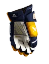 Eishockeyhandschuhe Bauer Vapor Hyperlite Navy/Gold Senior