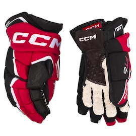 Eishockeyhandschuhe CCM JetSpeed FT6 Black/Red/White Junior
