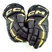 Eishockeyhandschuhe CCM JetSpeed FT6 Black/Sunflower Senior 13 Zoll