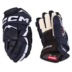 Eishockeyhandschuhe CCM JetSpeed FT6 Navy/White Senior