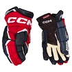 Eishockeyhandschuhe CCM JetSpeed FT6 Pro Navy/Red/White Senior