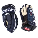 Eishockeyhandschuhe CCM JetSpeed FT6 Pro Navy/White Junior