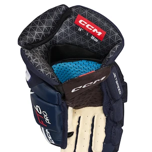 Eishockeyhandschuhe CCM JetSpeed FT6 Pro Navy/White Senior