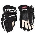 Eishockeyhandschuhe CCM JetSpeed FT680 Black/White Junior 12 Zoll