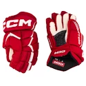 Eishockeyhandschuhe CCM JetSpeed FT680 Red/White Junior