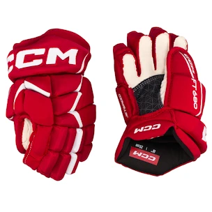 Eishockeyhandschuhe CCM JetSpeed FT680 Red/White Junior 11 Zoll