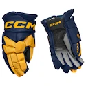 Eishockeyhandschuhe CCM JetSpeed FT8 Navy/Sunflower Senior 14 Zoll