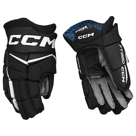 Eishockeyhandschuhe CCM JetSpeed FT880 Black/White Senior