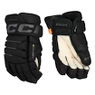 Eishockeyhandschuhe CCM Tacks 4 ROLL PRO 3 Black/Grey Senior 14 Zoll