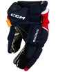 Eishockeyhandschuhe CCM Tacks AS-V navy/red/white Junior