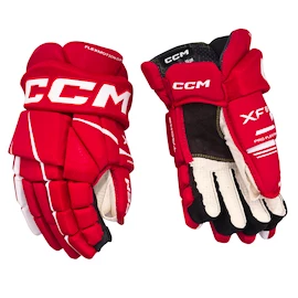 Eishockeyhandschuhe CCM Tacks XF 80 Red/White Junior