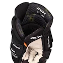 Eishockeyhandschuhe CCM Tacks XF PRO Black/White Senior