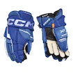 Eishockeyhandschuhe CCM Tacks XF Royal/White Senior 13 Zoll