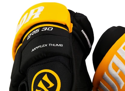 Eishockeyhandschuhe Warrior Covert QR5 30 Black/Gold Senior