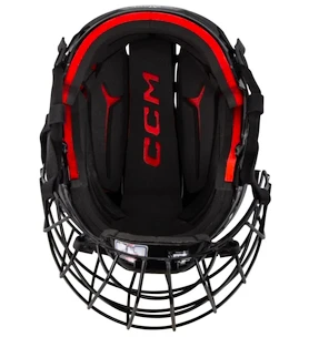 Eishockeyhelm CCM Tacks 70 Combo Royal  Senior M