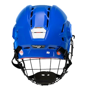 Eishockeyhelm CCM Tacks 70 Combo Royal  Senior M