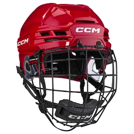 Eishockeyhelm CCM Tacks 720 Combo Red Senior