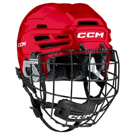 Eishockeyhelm CCM Tacks 920 Combo Red Senior