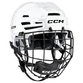 Eishockeyhelm CCM Tacks 920 Combo White Senior