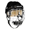 Eishockeyhelm Combo Bauer  4500 Combo Senior XS, Schwarz