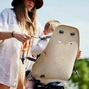 Fahrrad Kindersitz Urban Iki  BIO Rear seat Carrier mounting Oishi Beige/Bincho Black