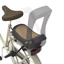 Fahrrad Kindersitz Urban Iki Junior seat without carrier frame Bincho Black/Bincho Black