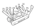 Fahrrad Werkzeug BLACKBURN Grid 13 Mini Tool