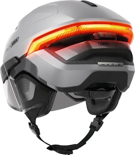 Fahrradhelm Abus Hyp-E Ace Gleam Silver S