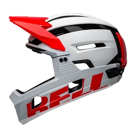 Fahrradhelm Bell Super Air R Spherical Mat White/Infrared