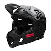Fahrradhelm Bell  Super DH Spherical Mat Gray/Black Fasthouse